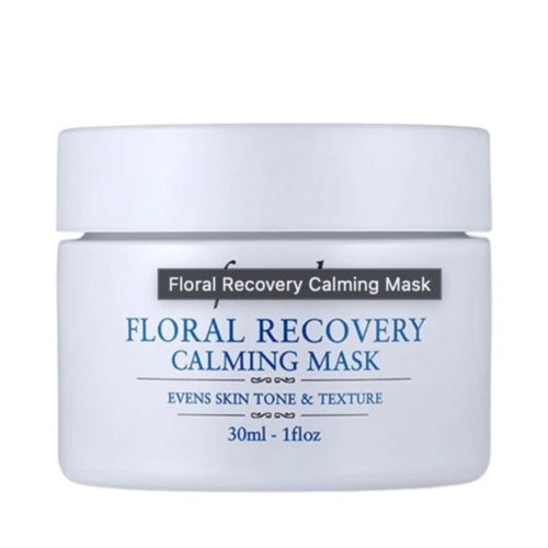 Fresh Floral Recovery Calming Mask on white background
