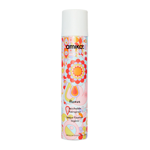 Amika Fluxus Touchable Hairspray on white background