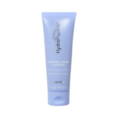 HydroPeptide Foaming Cream Cleanser Illuminating Face Wash on white background