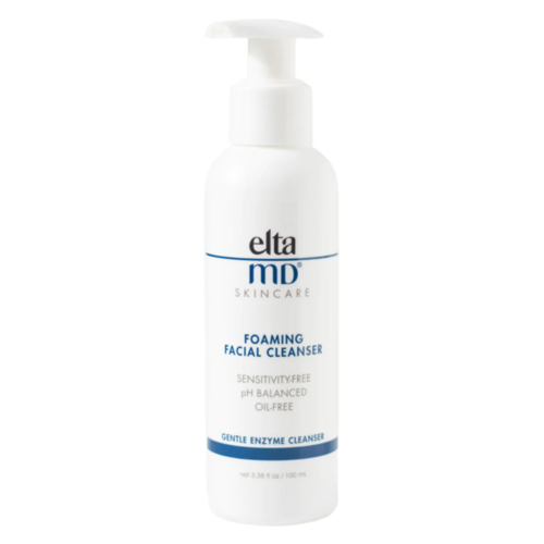 EltaMD Foaming Facial Cleanser on white background