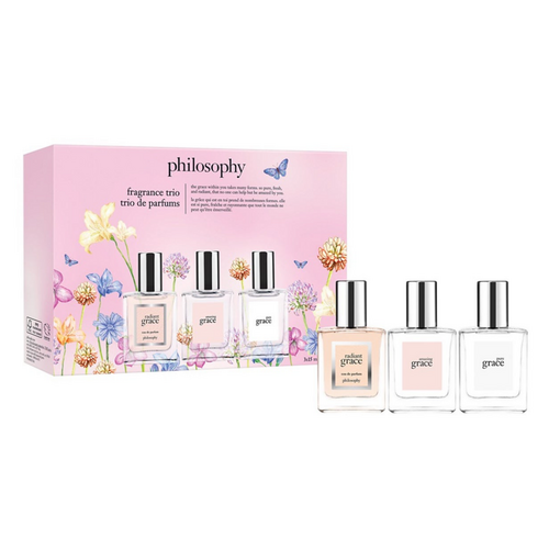 Philosophy Fragrance Gift Set Trio on white background