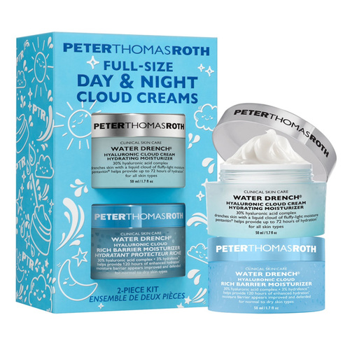 Peter Thomas Roth Full-Size Day and Night Cloud Creams Duo, 1 set Peter Thomas Roth Full-Size Day and Night Cloud Creams Duo on white background