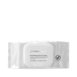 Gentle Makeup Remover Wipes on white background