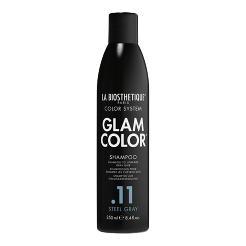 La Biosthetique Glam Color Shampoo Steel Gray .11 on white background