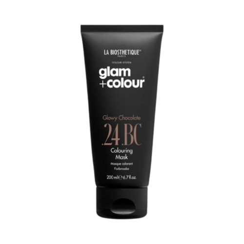 La Biosthetique Glam+Colour Glowy Chocolate .24 .BC Coloring Mask on white background