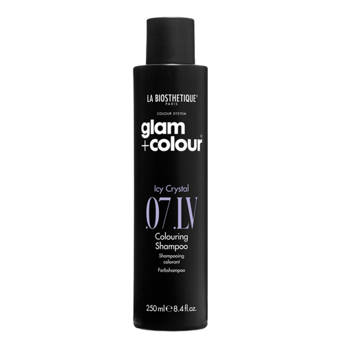 La Biosthetique Glam+Colour Icy Crystal .07 .LV Colouring Shampoo on white background