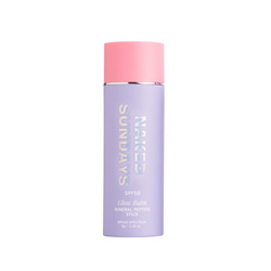 GlowBalm SPF50 Peptide Stick - Pink Pop on white background