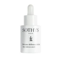 Glow Defense Serum on white background