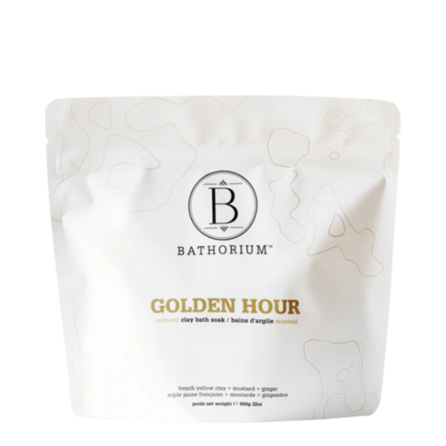 Bathorium Golden Hour Clay Mineral Soak on white background