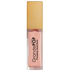 GrandePOP Plumping Liquid Blush - Pink Macaron on white background