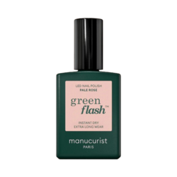 Green Flash - Pale Rose on white background