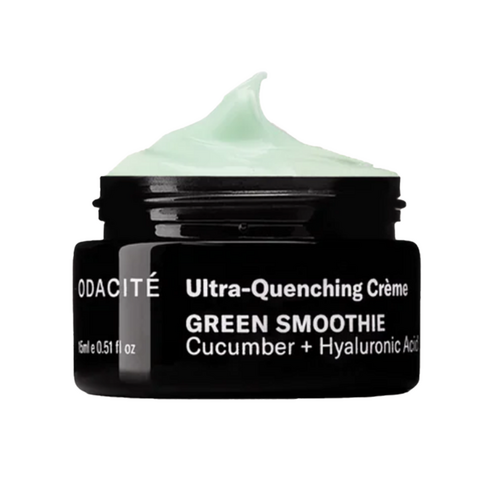 Odacite Green Smoothie Ultra Quenching Creme (Travel Size) on white background