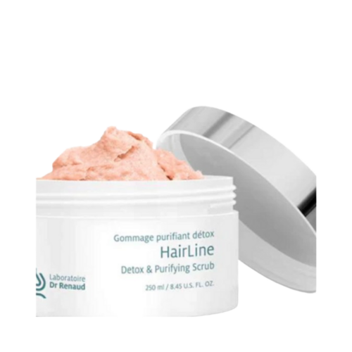 Dr Renaud HairLine Detox and Purifying Scrub on white background