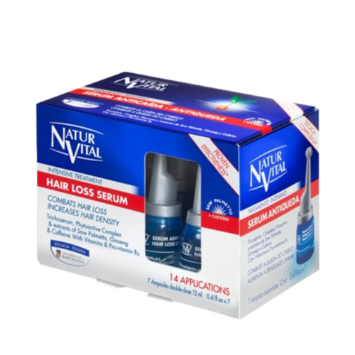 Natur Vital Hair Loss Intensive Treatment Serum on white background