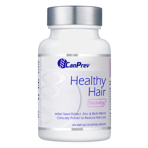 CanPrev Healthy Hair on white background