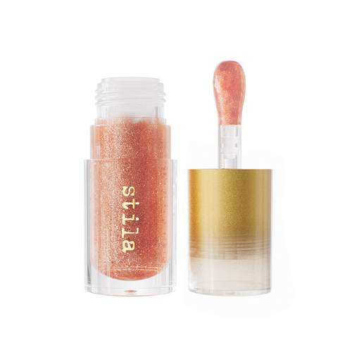 Stila Heavens Dew Gel Lip Oil - Kitten Komet on white background