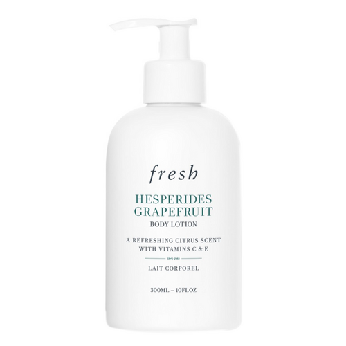 Fresh Hesperides Grapefruit Body Lotion on white background