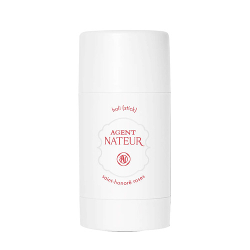 Agent Nateur Holi (Stick) Saint-honore Roses Deodorant Perfume on white background
