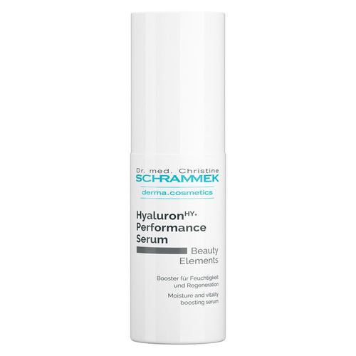 Dr Schrammek Hyaluron HY+ Performance Serum on white background