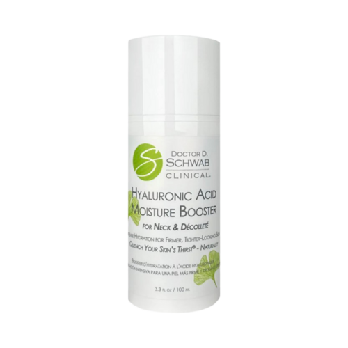 Doctor D Schwab Hyaluronic Acid Moisture Booster for Neck and Decollete on white background