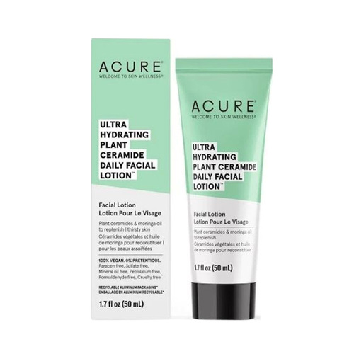 Acure Hyd. Plant Ceramide Facial Lotion, 50ml/1.69 fl oz Acure Hyd. Plant Ceramide Facial Lotion on white background