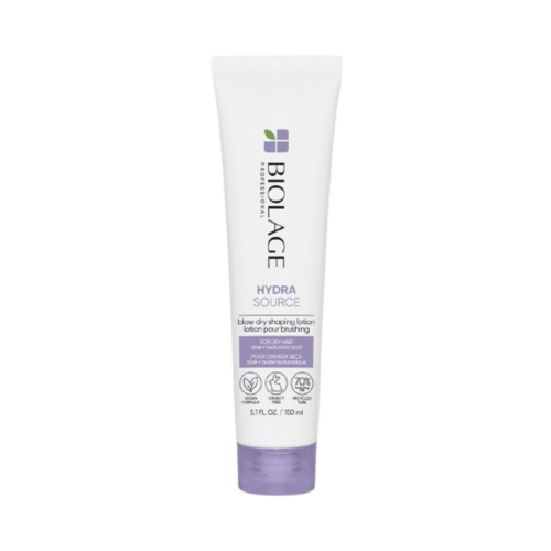 Biolage Hydra Source Blow Dry Shaping Lotion on white background