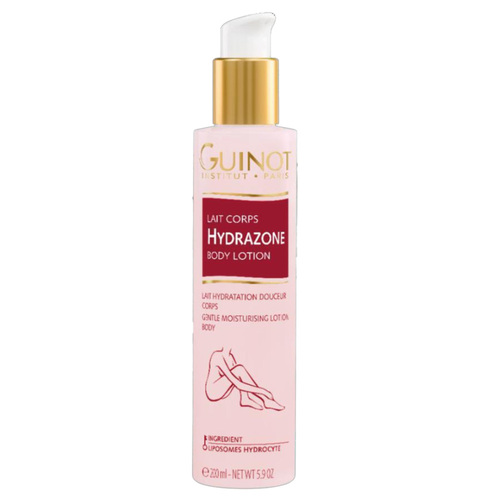 Guinot Hydrazone Lotion on white background