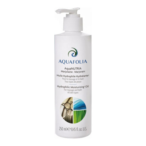 AQUAFOLIA Hydrophilic Moisturizing Oil Majoram on white background