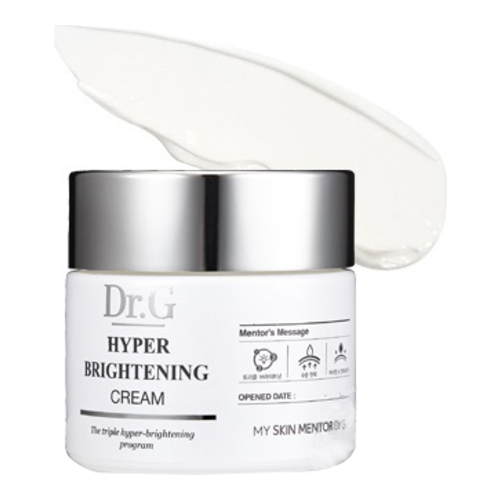 Dr G Hyper Brightening Cream on white background