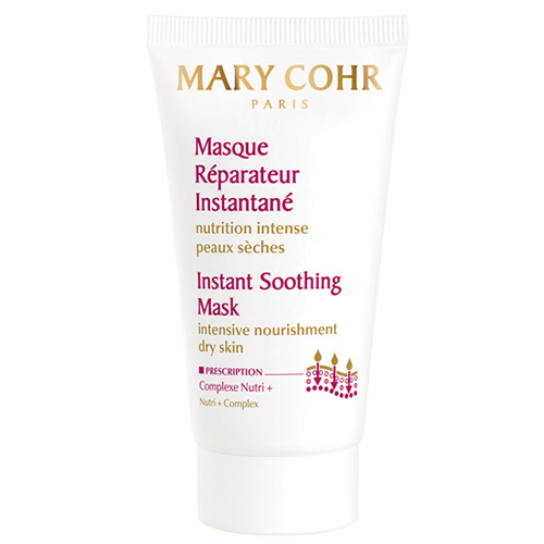 Mary Cohr Instant Soothing Mask on white background