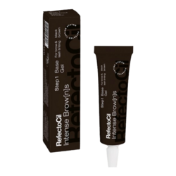 Intense Brow Base Gel - Black Brown on white background