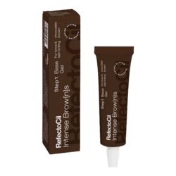 Intense Brow Base Gel - Chocolate Brown on white background