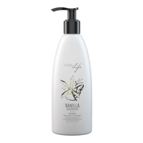 Loma Organics Body Wash Invigorating Vanilla, 350ml/11.83 fl oz