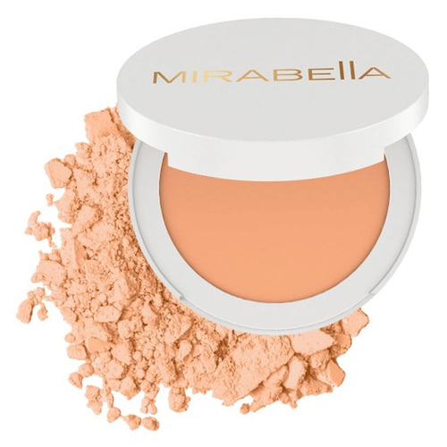 Mirabella Invincible For All Powder Foundation - D14 Deep, 10g/0.35 oz Mirabella Invincible For All Powder Foundation - D14 Deep on white background