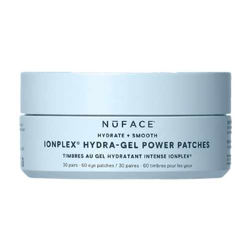 NuFace IonPlex Hydra-Gel Power Patches, 30 pairs on white background