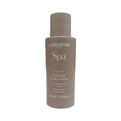 Naturally Yours La Biosthetique Spa Relaxing Body Lotion on white background