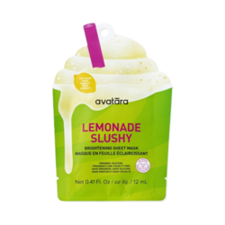 Lemonade Slushy Kids Mask on white background