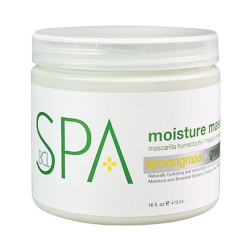 BCL Spa Lemongrass and Green Tea Moisture Mask on white background