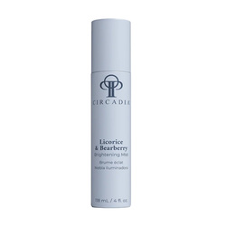 Licorice and Bearberry Brightening Mist on white background
