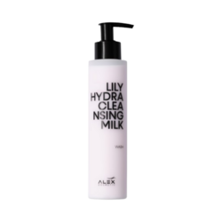 Lily Hydra Cleansing Milk on white background