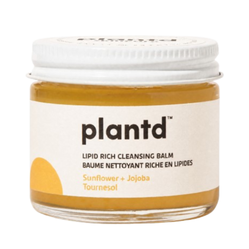 Plantd Skincare Lipid Rich Cleansing Balm on white background