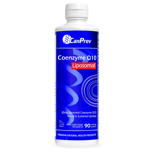 CanPrev Liposomal Coenzyme Q10 - Peach, 450ml/15.22 fl oz