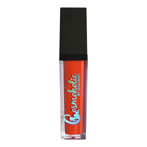 Cosmoholic Liquid Lipstick - Passionate Peach on white background