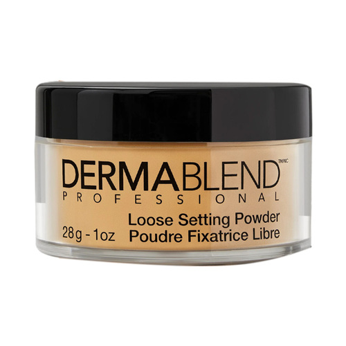 Dermablend Loose Setting Powder - Cool Beige on white background