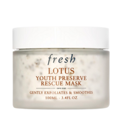 Lotus Youth Preserve Exfoliating Rescue Mask on white background