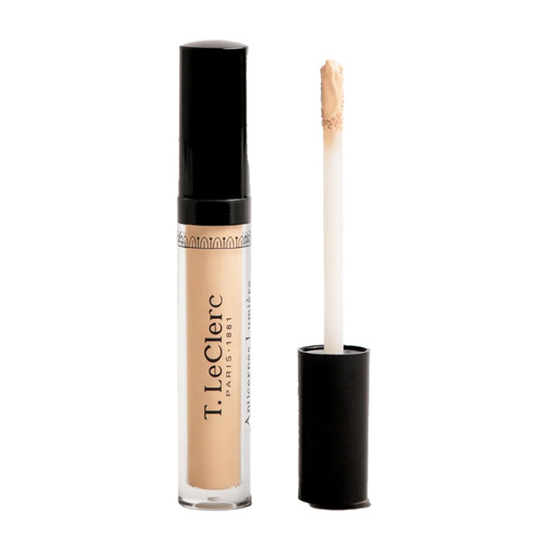 T LeClerc Luminous Correcting Concealer - Ambre (golden beige with warm undertones) on white background