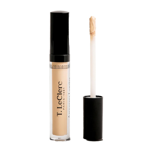 T LeClerc Luminous Correcting Concealer - Ambre (golden beige with warm undertones) on white background