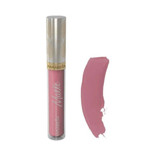Mirabella Luxe Lip Gloss Matte - Bombshell on white background