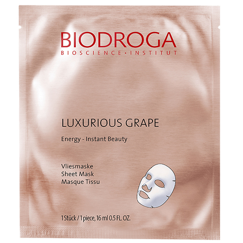 Biodroga Luxurious Grape Sheet Mask, 6 pieces