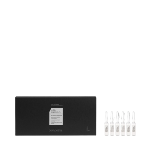 Skin Regimen  Lx Multi Acid Ampoules on white background